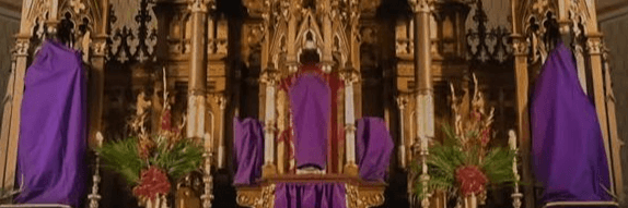 Por que Cobrimos as Imagens na Quaresma?